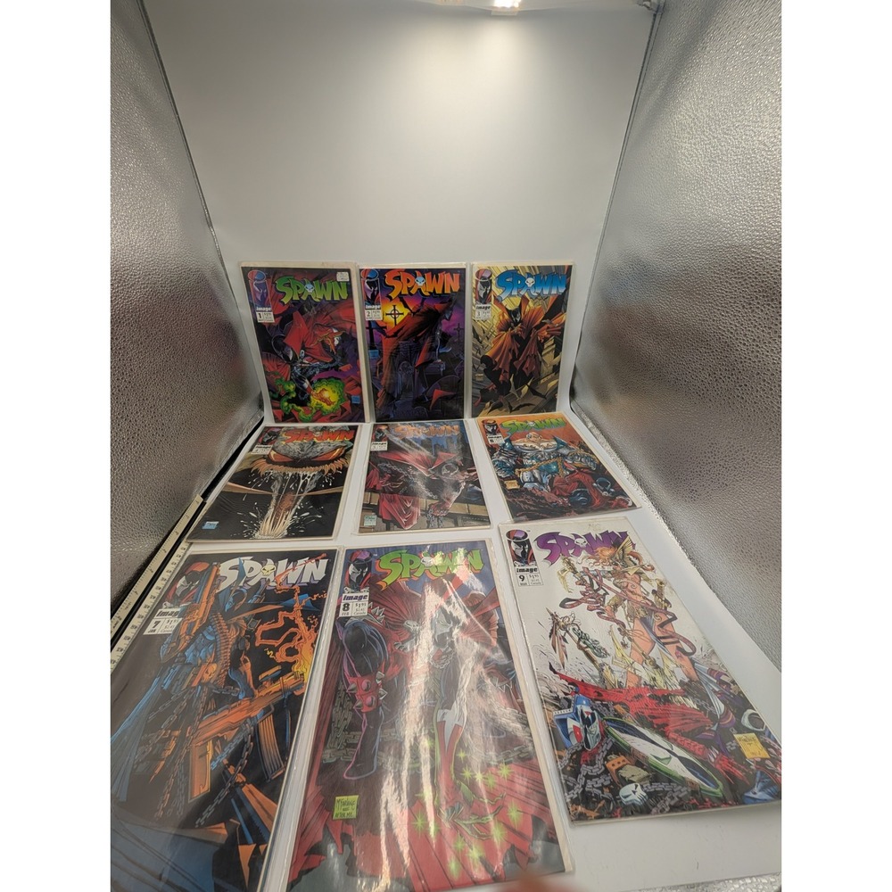 Spawn Comic Book Lot Issues 1-17 Image Comics Todd McFarlane 1st Angela 1992 Run